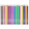 Карандаши цветные ЮНЛАНДИЯ "КАРНАВАЛ", 24 цвета, пластиковые, заточенные, трехгранный корпус, 181686 - фото 2599711
