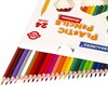 Карандаши цветные BRAUBERG PREMIUM, 24 цвета, пластиковые, шестигранные, грифель 3 мм, 181668 - фото 2599739