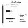 Карандаш механический BRUNO VISCONTI UltraGraphix, металлический корпус ассорти, 0,3 мм, ластик, 21-0033 - фото 2600023