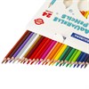 Карандаши цветные акварельные BRAUBERG PREMIUM AQUARELLE, 24 цвета, грифель 4 мм, 181673 - фото 2600140