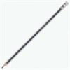 Набор карандашей чернографитных BRAUBERG "G-100" 4 шт., HB, с ластиком, корпус ассорти, 181715 - фото 2600176