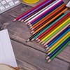 Карандаши цветные BRAUBERG PREMIUM, 24 цвета, пластиковые, трехгранные, грифель 3 мм, 181663 - фото 2601107
