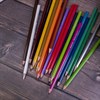 Карандаши цветные BRAUBERG PREMIUM, 24 цвета, пластиковые, шестигранные, грифель 3 мм, 181668 - фото 2601447