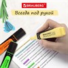 Набор текстовыделителей 12 ЦВЕТОВ на подставке, BRAUBERG "EXTRA", прорезиненный корпус, линия 1-5 мм, 151758 - фото 2602321