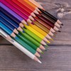 Карандаши цветные BRAUBERG PREMIUM, 24 цвета, пластиковые, трехгранные, грифель 3 мм, 181663 - фото 2602385