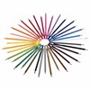 Карандаши цветные ЮНЛАНДИЯ "ДОМИКИ", 36 цветов, пластиковые, классические, грифель мягкий 3 мм, 181839 - фото 2603617
