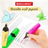 Набор текстовыделителей 12 ЦВЕТОВ на подставке, BRAUBERG "DELTA", линия 1-5 мм, 151737 - фото 2603688