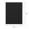 Холст на подрамнике черный BRAUBERG ART CLASSIC, 30х40см, 380г/м, хлопок, мелкое зерно, 191650 - фото 2604114