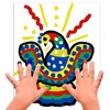 Краски пальчиковые для малышей от 1 года, 6 цветов (3 классических + 3 флуоресцентных) х 40 мл, BRAUBERG KIDS, 192279 - фото 2604809