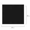 Холст черный на картоне (МДФ), 40х50 см, грунт, хлопок, мелкое зерно, BRAUBERG ART CLASSIC, 191680 - фото 2604869