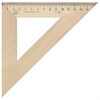 Треугольник деревянный, угол 45, 16 см, УЧД, С16 - фото 2608259