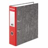 Папка-регистратор BRAUBERG, фактура стандарт, с мраморным покрытием, 75 мм, красный корешок, 220988 - фото 2610125