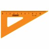Набор чертежный малый ПИФАГОР (линейка 16 см, 2 треугольника, транспортир), непрозрачный, неоновый, пакет, 210624 - фото 2610197