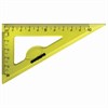 Набор чертежный малый ЮНЛАНДИЯ "START 3D" (линейка 15 см, 2 треугольника, транспортир), прозрачный, желтый, 210741 - фото 2610444