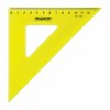 Набор чертежный большой ПИФАГОР (линейка 30 см, 2 треугольника, транспортир), прозрачный, неоновый, пакет, 210629 - фото 2610701