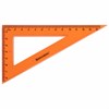 Набор чертежный средний BRAUBERG "FRUITY" (линейка 20 см, 2 треугольника, транспортир), ассорти, пенал, 210771 - фото 2610746