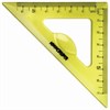 Набор чертежный малый ЮНЛАНДИЯ "START 3D" (линейка 15 см, 2 треугольника, транспортир), прозрачный, желтый, 210741 - фото 2610785