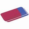 Ластик BRAUBERG "Assistant 80", 41х14х8 мм, красно-синий, прямоугольный, скошенные края, 221034 - фото 2610810