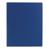 Папка на 4 кольцах BRAUBERG, картон/ПВХ, 35 мм, синяя, до 250 листов (удвоенный срок службы), 221484 - фото 2610848