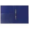 Папка с металлическим скоросшивателем и внутренним карманом BRAUBERG "Диагональ", темно-синяя, до 100 листов, 0,6 мм, 221352 - фото 2610890