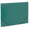Папка на резинках BRAUBERG, стандарт, зеленая, до 300 листов, 0,5 мм, 221621 - фото 2610900