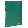 Папка с боковым металлическим прижимом BRAUBERG стандарт, зеленая, до 100 листов, 0,6 мм, 221627 - фото 2610926