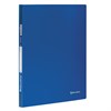 Папка с боковым металлическим прижимом BRAUBERG стандарт, синяя, до 100 листов, 0,6 мм, 221629 - фото 2610928