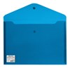 Папка-конверт с кнопкой BRAUBERG, А4, до 100 листов, непрозрачная, синяя, СВЕРХПРОЧНАЯ 0,2 мм, 221362 - фото 2610933
