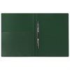 Папка с металлическим скоросшивателем и внутренним карманом BRAUBERG "Диагональ", темно-зеленая, до 100 листов, 0,6 мм, 221354 - фото 2610976