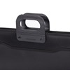 Папка-портфель пластиковая BRAUBERG А4+ (390х320х120 мм), 4 отделения, фактура под дерево, черная, 221391 - фото 2611175