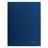 Папка с металлическим скоросшивателем BRAUBERG стандарт, синяя, до 100 листов, 0,6 мм, 221633 - фото 2611217