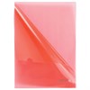 Папка-уголок жесткая BRAUBERG, красная, 0,15 мм, 221640 - фото 2611249