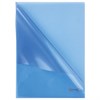 Папка-уголок жесткая BRAUBERG, синяя, 0,15 мм, 221642 - фото 2611279