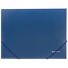 Папка на резинках BRAUBERG, стандарт, синяя, до 300 листов, 0,5 мм, 221623 - фото 2611338