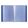 Папка 10 вкладышей BRAUBERG стандарт, синяя, 0,6 мм, 221591 - фото 2611395