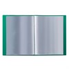 Папка 20 вкладышей BRAUBERG стандарт, зеленая, 0,6 мм, 221593 - фото 2611465