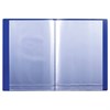 Папка 30 вкладышей BRAUBERG стандарт, синяя, 0,6 мм, 221599 - фото 2611535