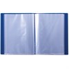 Папка 100 вкладышей BRAUBERG стандарт, синяя, 0,9 мм, 221609 - фото 2611537