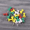 Силовые кнопки-гвоздики BRAUBERG, цветные, 50 шт., в картонной коробке, 220557 - фото 2611603
