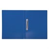 Папка на 2 кольцах BRAUBERG "Office", 21 мм, синяя, до 120 листов, 0,5 мм, 221611 - фото 2611616