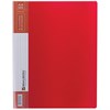 Папка 40 вкладышей BRAUBERG "Contract", красная, вкладыши-антиблик, 0,7 мм, бизнес-класс, 221778 - фото 2611634