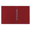 Папка с металлическим скоросшивателем BRAUBERG стандарт, красная, до 100 листов, 0,6 мм, 221632 - фото 2611685