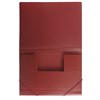 Папка на резинках BRAUBERG, стандарт, красная, до 300 листов, 0,5 мм, 221622 - фото 2611694