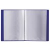 Папка 20 вкладышей BRAUBERG "Contract", синяя, вкладыши-антиблик, 0,7 мм, бизнес-класс, 221772 - фото 2611887