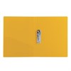 Папка с боковым металлическим прижимом и внутренним карманом BRAUBERG "Contract", желтая, до 100 л., 0,7 мм, бизнес-класс, 221790 - фото 2611969