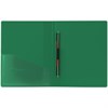 Папка с металлическим скоросшивателем и внутренним карманом BRAUBERG "Contract", зеленая, до 100 л., 0,7 мм, бизнес-класс, 221784 - фото 2612012