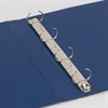 Папка на 4 кольцах BRAUBERG, картон/ПВХ, 35 мм, синяя, до 250 листов (удвоенный срок службы), 221484 - фото 2612028