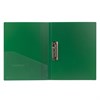 Папка с боковым металлическим прижимом и внутренним карманом BRAUBERG "Contract", зеленая, до 100 л., 0,7 мм, бизнес-класс, 221789 - фото 2612084
