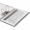 Папка-регистратор BRAUBERG, фактура стандарт, с мраморным покрытием, 75 мм, синий корешок, 220989 - фото 2612130