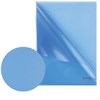 Папка-уголок жесткая BRAUBERG, синяя, 0,15 мм, 221642 - фото 2612135